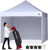 Pop Up Canopy Tent w/Sidewalls Commercial