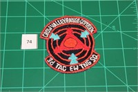 3rd TAC EW TNG SQ 1960s  USAF Military Patch