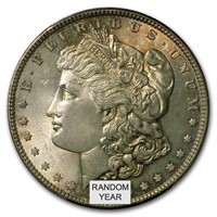 1878-1904 Morgan Dollars MS-65 PCGS(Toned-Obv/Rev)