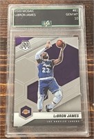 2020 Mosaic #81 LeBron James Card