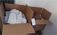 2 BOXES OF TOWELS