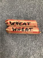 2 Rolls Wheat Pennies