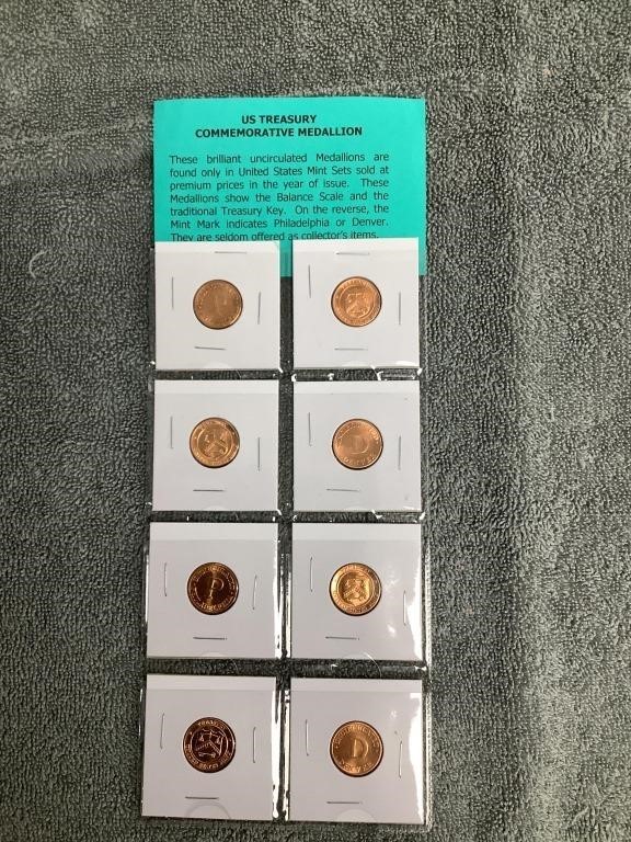US Treasury Medallions
