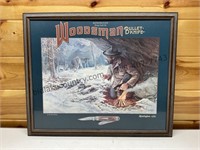 Woodsman Bullet Knife Art Print