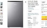 Fm4311 4.4 Cu ft. compact refrigerator