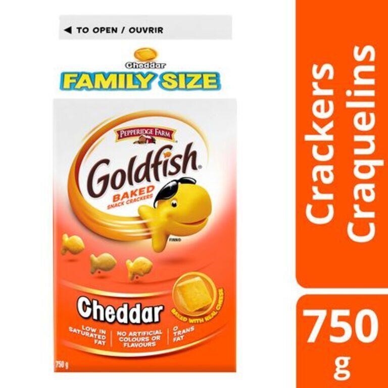 Goldfish Cheddar Family Pack 750g BB 09/2024