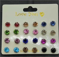 12 pair earrings