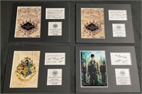 Harry Potter Limited Edition Autograph Displays.