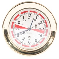 Chelsea brass ship's clock