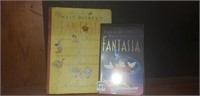 Walt Disney's Fantasia VHS and Book Lot