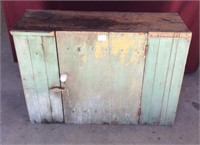 Antique Primitive Cupboard Storage Cabinet