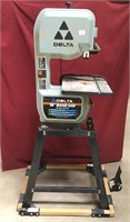 Delta 10 Inch Band Saw On Rolling Cart