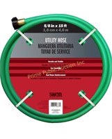 Swan Leader Hose 15' x 5/8" Utility Lightweight,