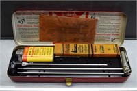 Outers Gunslick Rifle Cleaning Kit in metal box