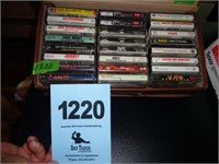 Rock genre cassette tapes