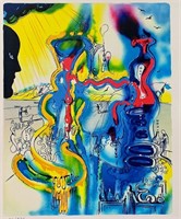 Dali The Alchemist Facsimile Signed & Numbered Gic