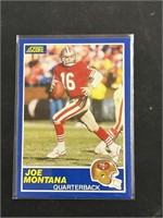 1989 Score Joe Montana