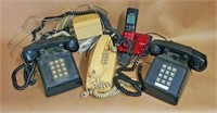 VINTAGE PUSH BUTTON TELEPHONE LOT, NO SHIPPING