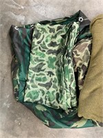 Military Bag with Mesh Camo