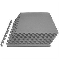 Prosourcefit Exercise Puzzle Mat 3/4-in Grey