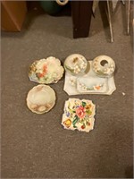 Antique Painted China Lot