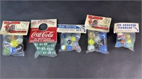 (4) BAGS OF MARLES COCA COLA , RED RYDER, SHUR SH