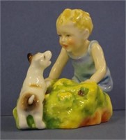 Royal Worcester 'Two Babies' figurine