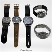Group of Men's Wrist Watches