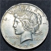 1923 Silver Peace Dollar - Lustrous Lady!