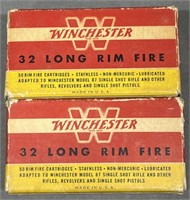 100 rnds Winchester .32 Long RF Ammo