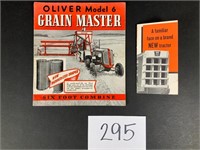 2 Oliver Dealer Sales Literature