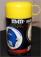 Yellow M&M Insulated Thermos ( A. Aronson)