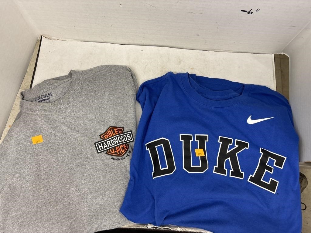 Duke Nike Dri-Fit &  Hardwoods T-Shirts
