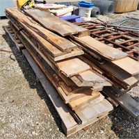 Live Edge Wood 1"-3" T, Various Widths,up to 12' L