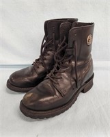 Harley Davidson Side Zipper Boots - Size 8 /