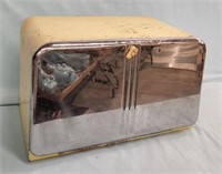 Vintage Breadbox- Beauty Box, Metal