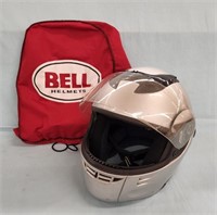 Hawk Motorcycle Helmet Large w Ball Helmet Bag