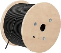 Lekvkm Cat8 Bulk Ethernet Cable 650ft Round S/ftp