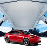 BASENOR 4PCS Tesla Model Y Glass Roof Sunshade