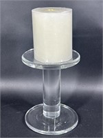Acrylic Stand with Electric Candle