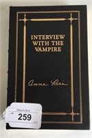 Anne Rice. Interview with the Vampire. Signed.