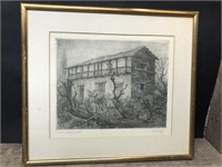 1949 Bulding signed picture