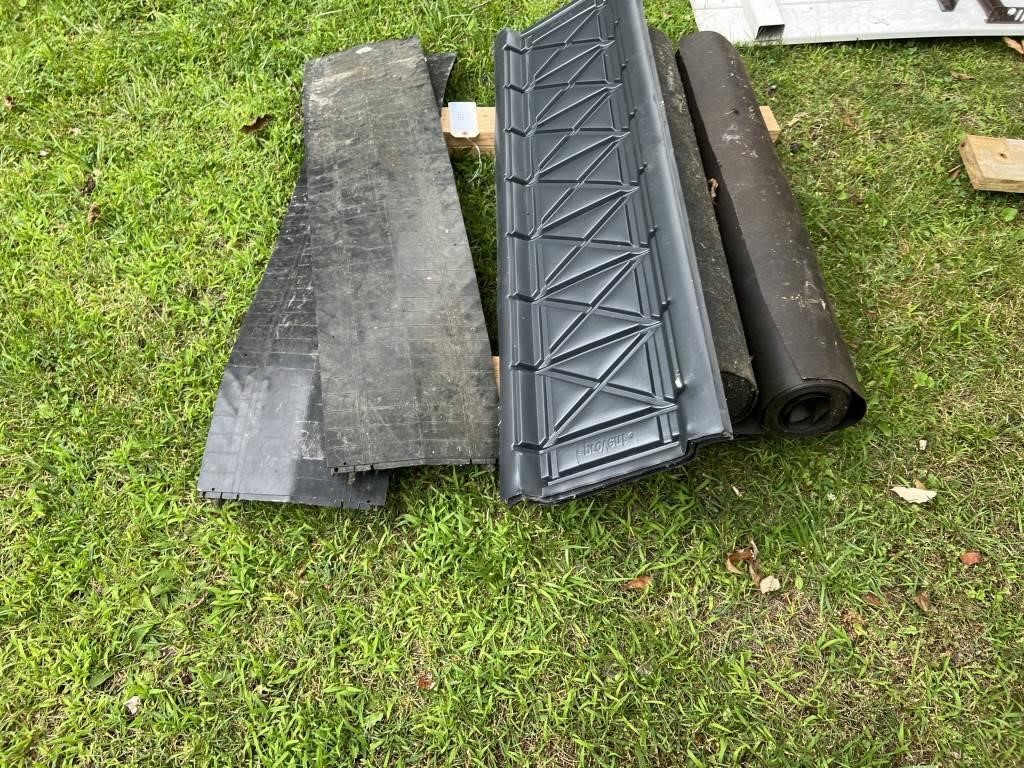 RIDGE VENT AND ROOFING TAR PAPER