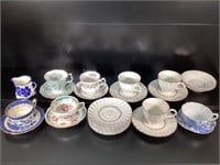 Vintage Lot of Tea cup and Sauser plus more
