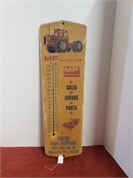 VINTAGE MASSEY FERGUSON THERMOMETER 25  X 8"