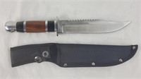 Survivor fixed blade knife 12 in with black and