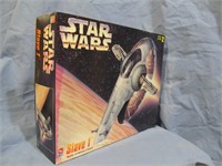1995 AMT Star Wars Boba Fetts Slave Ship Model Kit