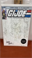 Signed copy of GI Joe a real American hero comic