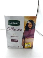 Depend silhouette XL underwear