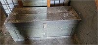 Antique Tool Chest/Trunk & Contents